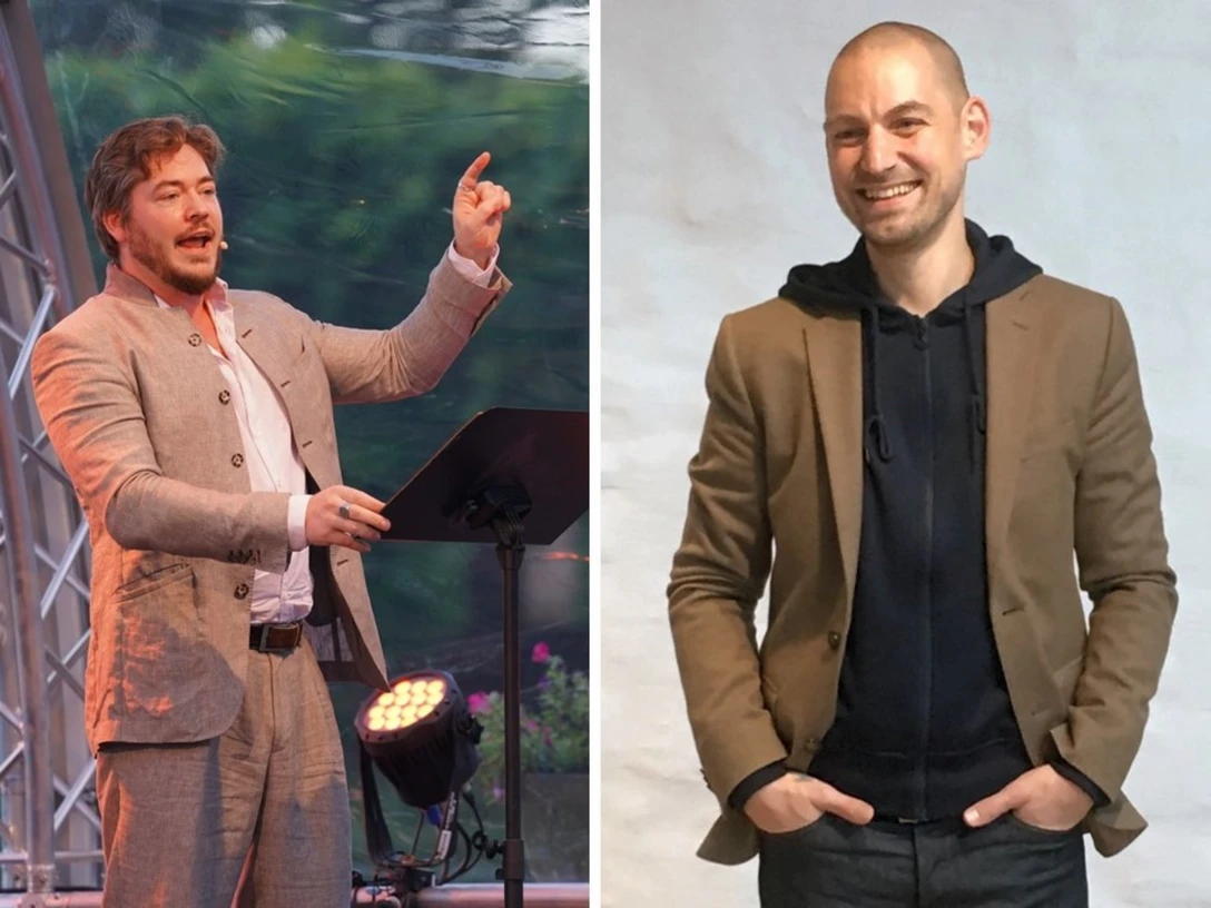 Fredric Böhle und Dr. Christian Lechelt Fredric Böhle und Dr. Christian Lechelt