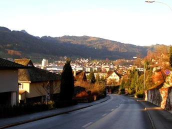 Kriens und Blatterberg im Morgenlicht