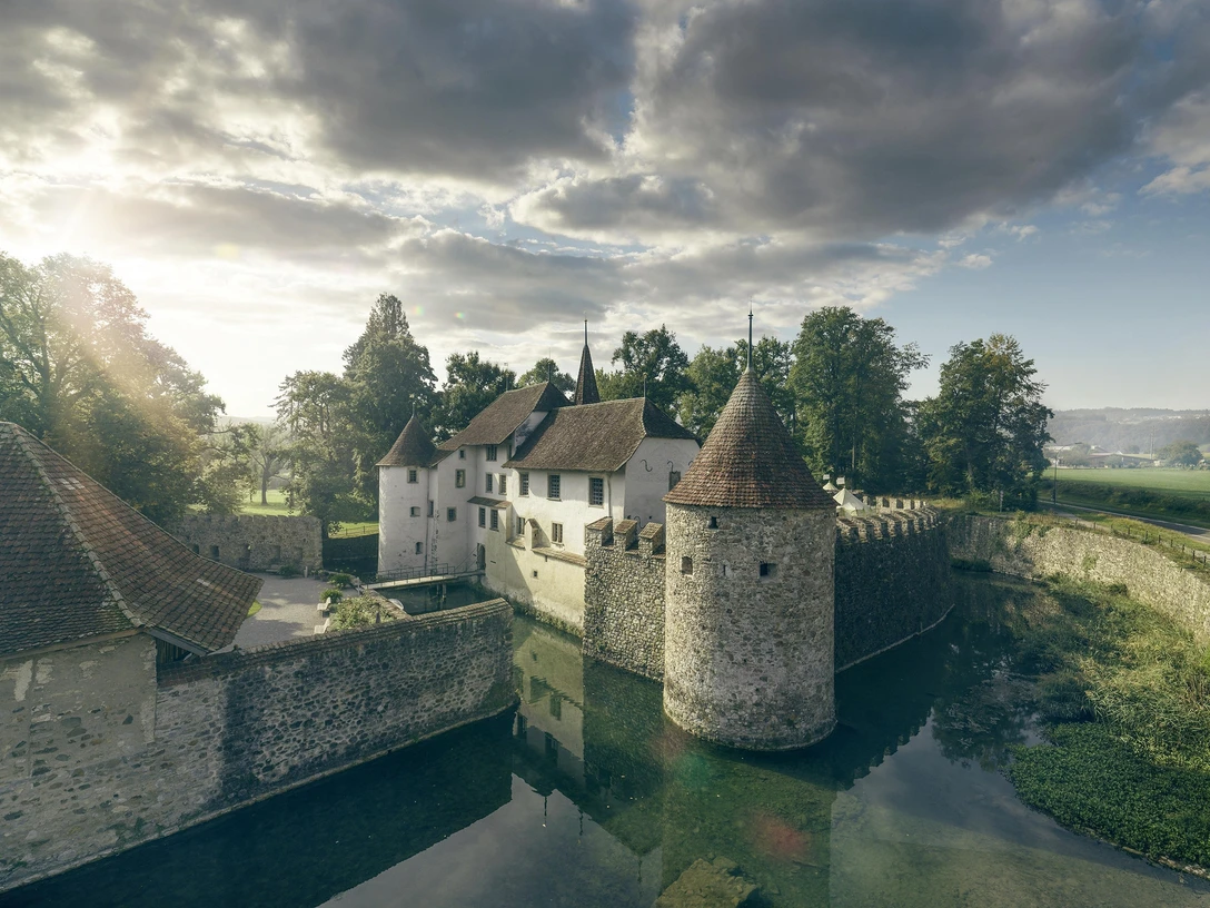 Schloss Hallwyl Foto: Aargau Tourismus / Michel Jaussi