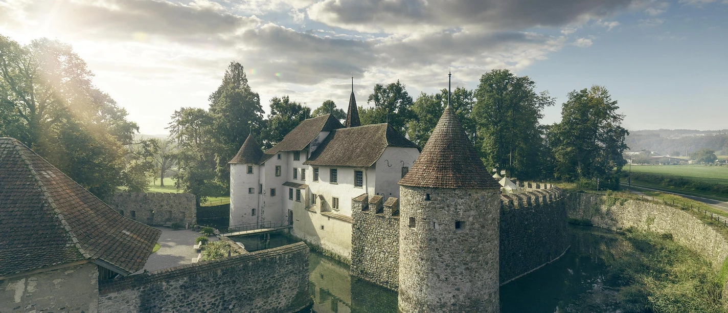 Schloss Hallwyl Foto: Aargau Tourismus / Michel Jaussi