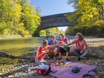 Unterwegs auf der Herzroute #99 im Emmental auf der Etappe Willisau - Burgdorf.