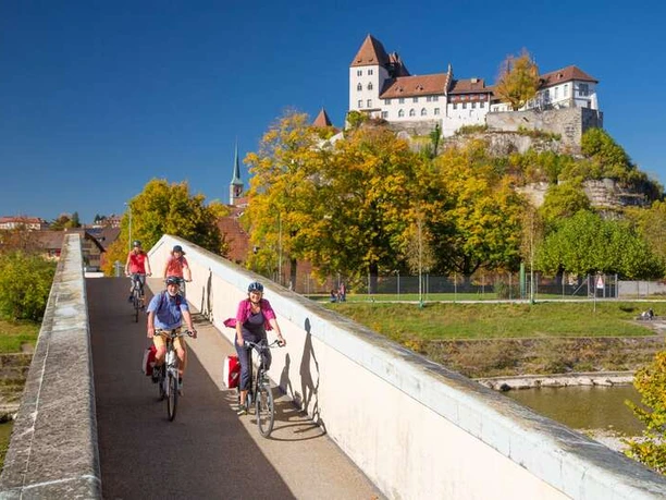 Unterwegs auf der Herzroute #99 im Emmental auf der Etappe Willisau - Burgdorf.