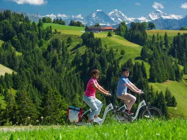 Unterwegs auf der Herzschlaufe Napf #399 auf der Langnau - Entlebuch.