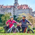 Radfahrer Hohenzollernschloss