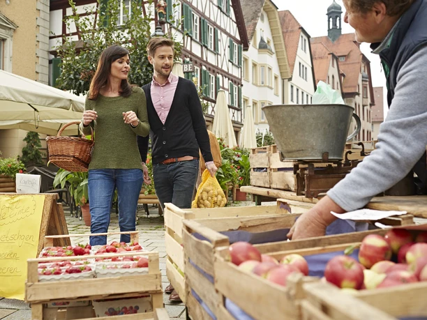 Wochenmarkt Händler
