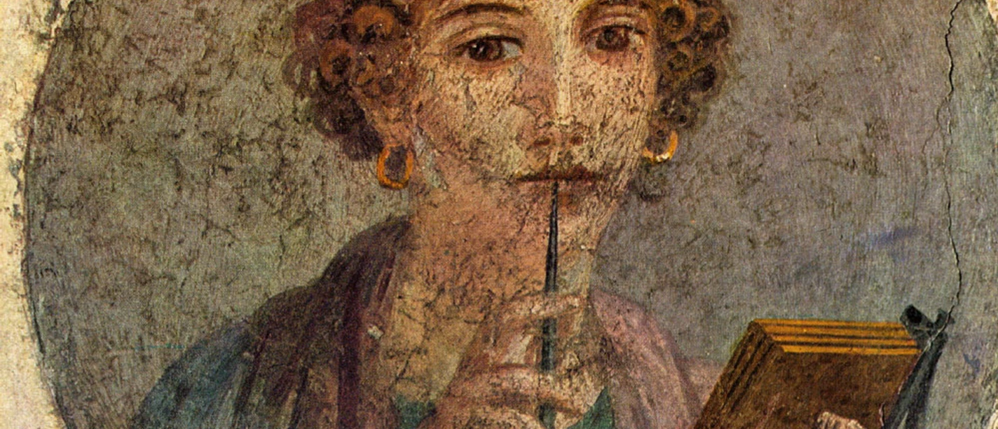 Sappho fresco
