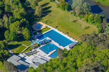 Freibad Sigmaringen Luftbild