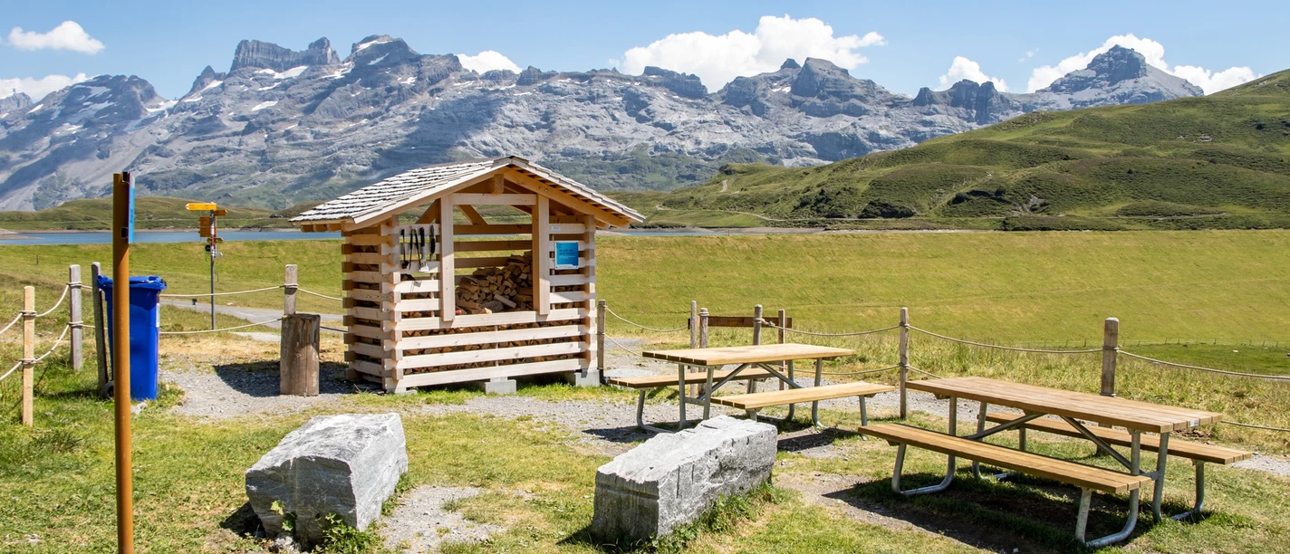 Grillplatz Schnuer Melchsee-Frutt