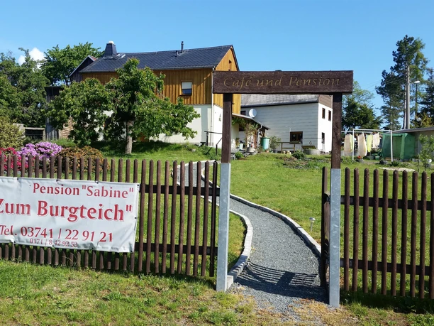 Herzlich willkommen in der Pension Sabine