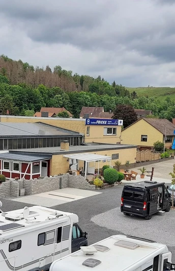 Wohnmobilstellplatz am Südharz - Luftbild Wohnmobilstellplatz am Südharz - Luftbild