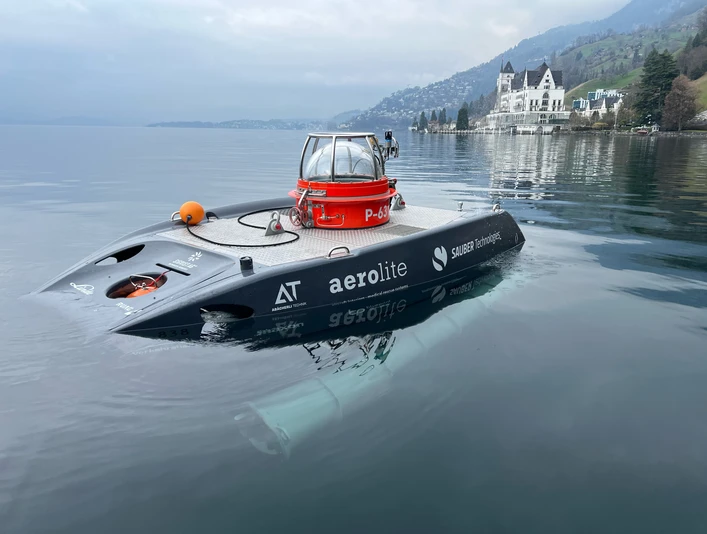 Submarine in Lake Lucerne