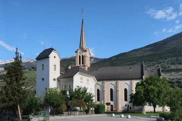 Salgesch Johanniter-Hospiz und Johannes-Kriche