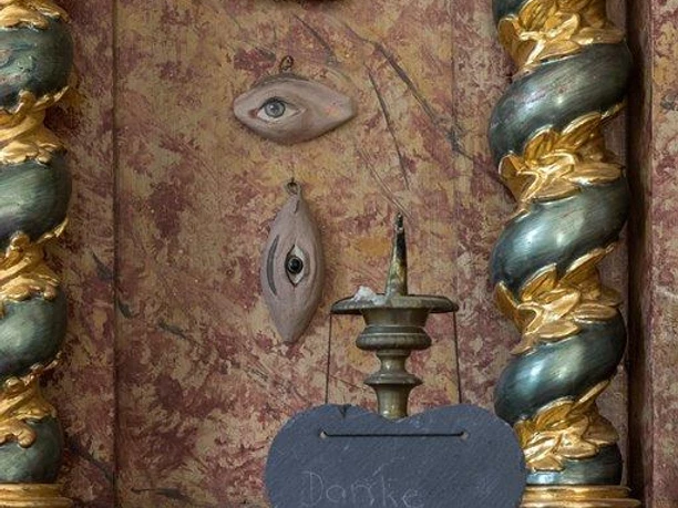 Turtmann Leodegar-Kapelle: Augen-Votiv