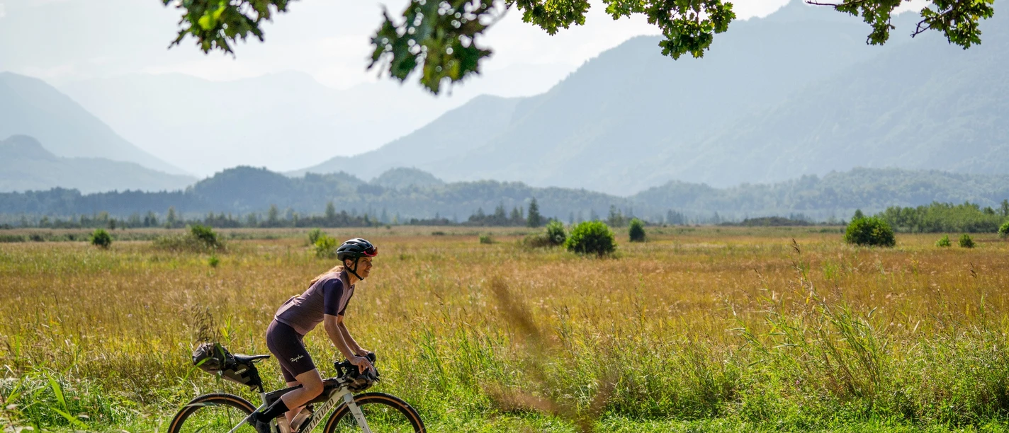 Gravelbiken im Murnauer Moos