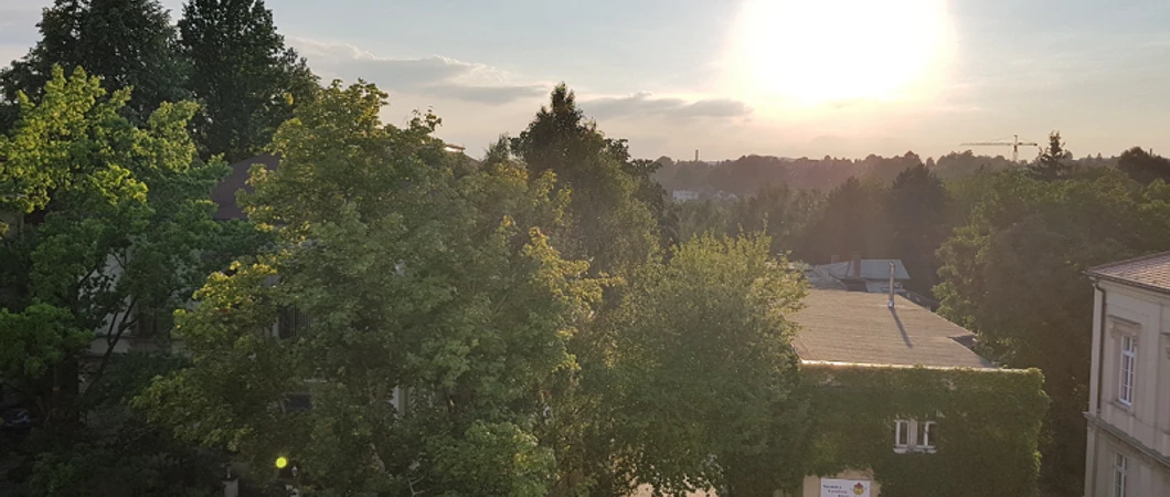 Blick aus der Küche