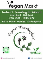 Veganer Markt.jpg Veganer Markt in Höxter, jeden ersten Samstag von April bis Oktober, von 9 bis 14 Uhr.