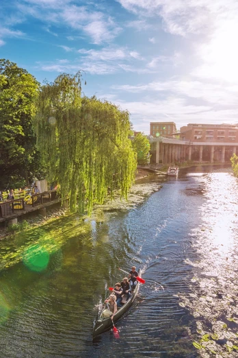 Paddeltour Karl-Heine-Kanal Leipzig