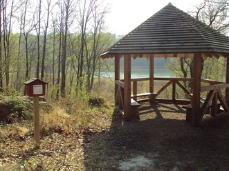 Schutzhütte und Stempelstelle am Reihersee bei Salzgitter-Gebhardshagen