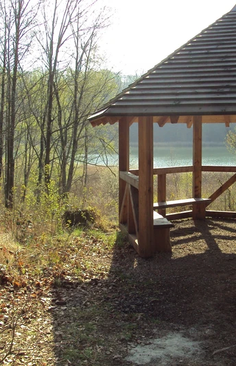 Schutzhütte und Stempelstelle am Reihersee bei Salzgitter-Gebhardshagen