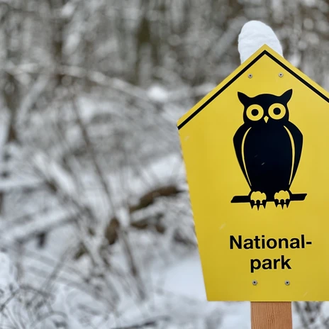 Nationalpark Schild