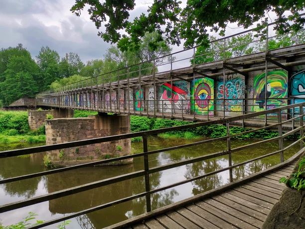 Muldenbrücke bei Penna
