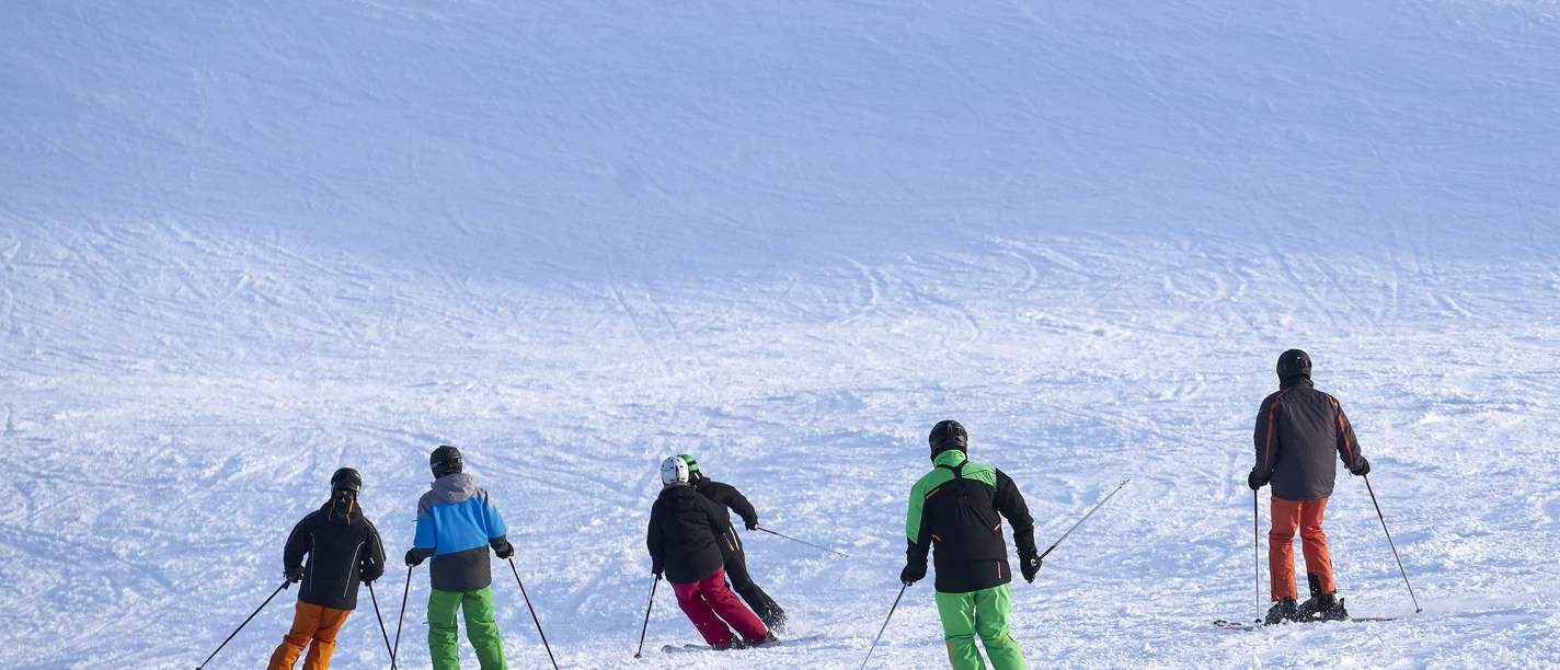 Skifahrer in Willingen Skifahrer in Willingen