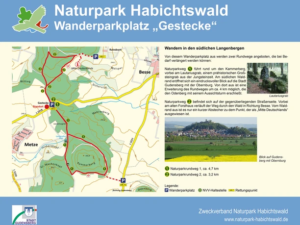 Wanderparkplatz Gestecke