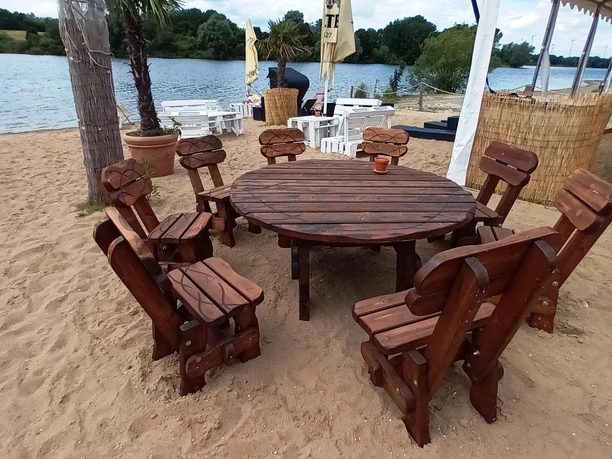 Jims's Beachbar am Salzgittersee