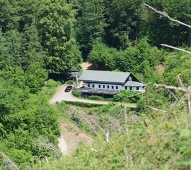 SGV Hütte Meggen Luftbild