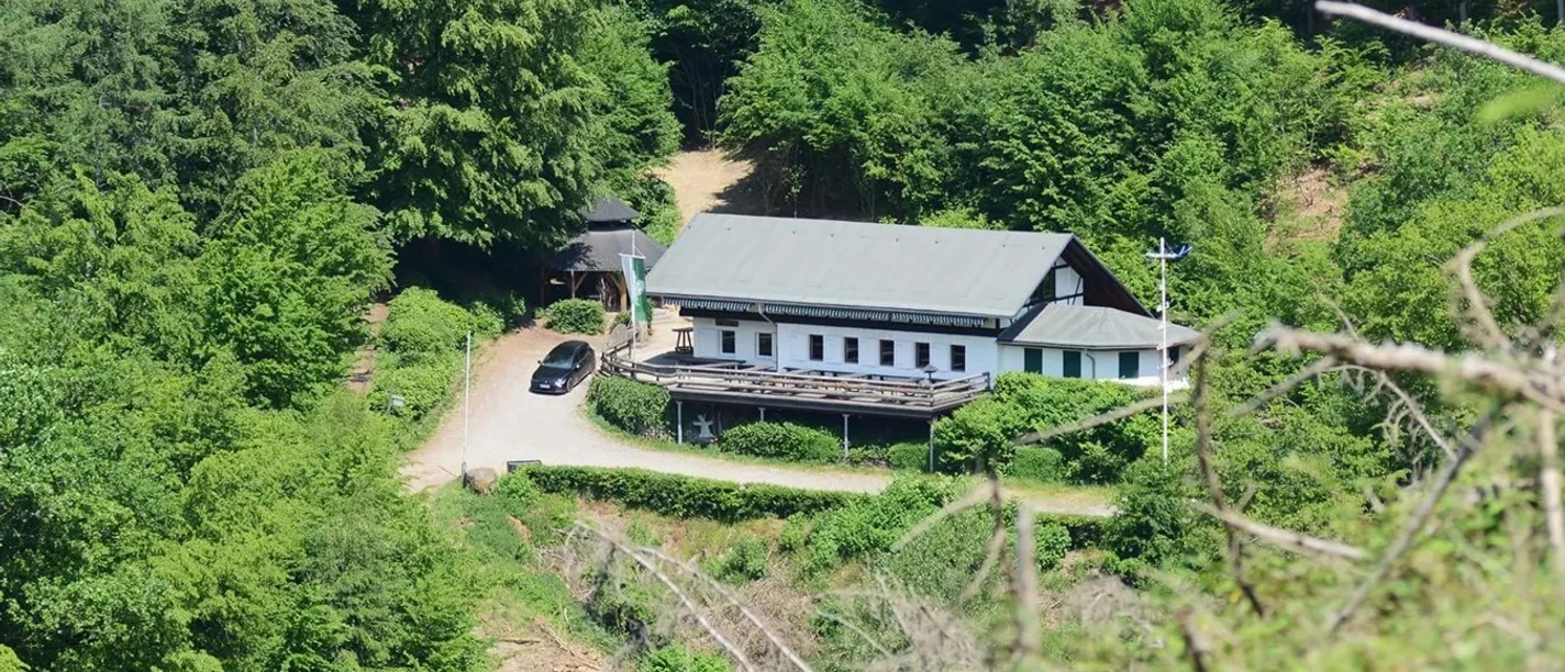 SGV Hütte Meggen Luftbild