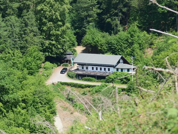 SGV Hütte Meggen Luftbild SGV Hütte Meggen Luftbild