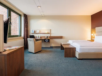 Doppelzimmer Hotelzimmer Geno Holtel ForsbachHotel room Geno Holtel Forsbach