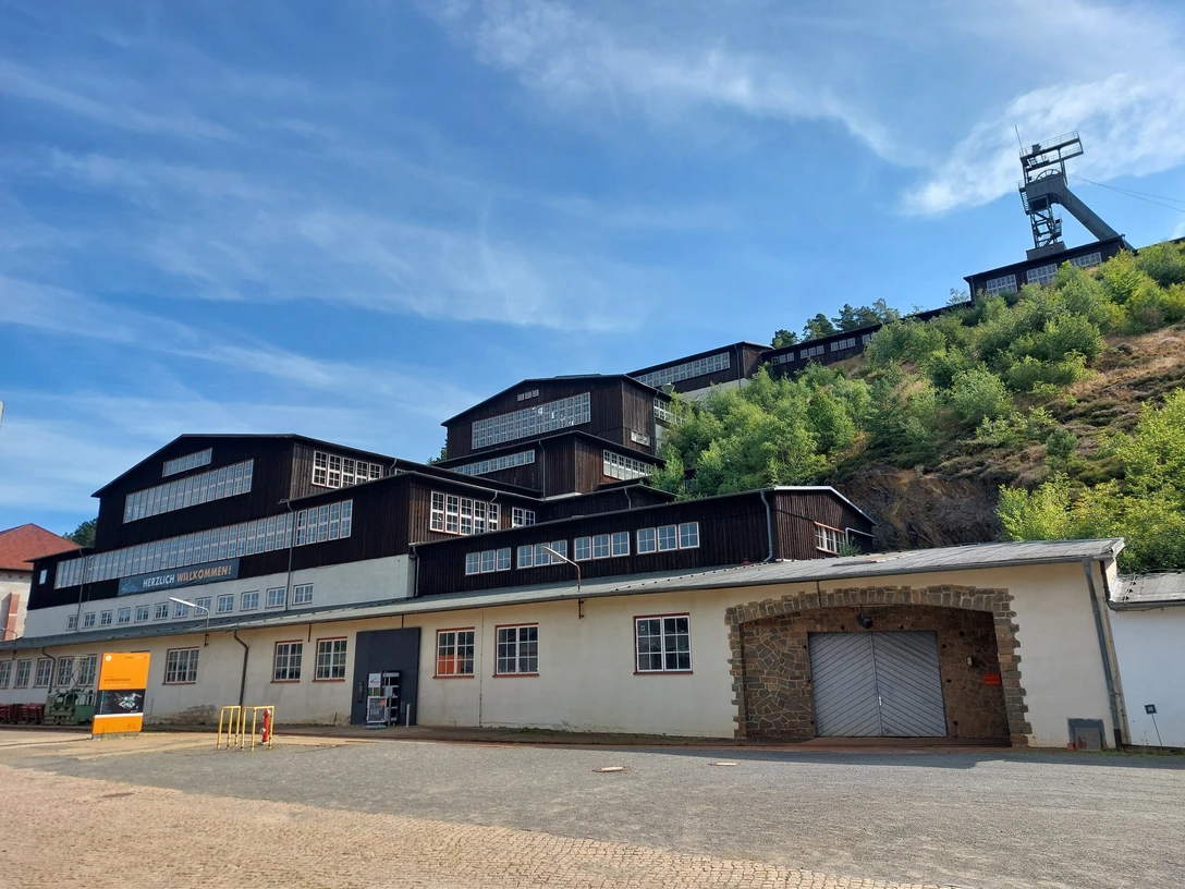 Fabriekswegzicht van ertsverwerking © Werelderfgoed Rammelsberg Weltkulturerbe RammelsbergRammelsberg World Heritage SitePatrimoine culturel mondial RammelsbergRammelsberg WerelderfgoedRammelsberg Verdensarv