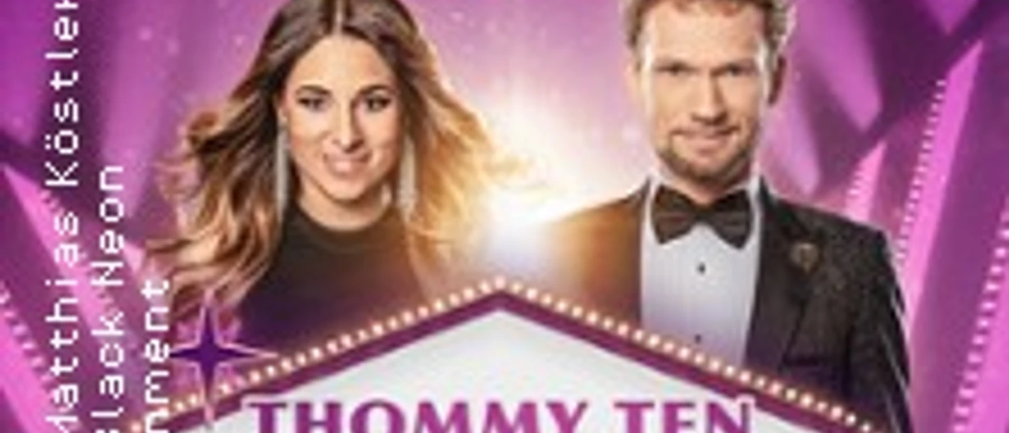Plakat für die Show "Weltmeister der Mentalmagie: Thommy Ten & Amélie van Tass Live 2026".