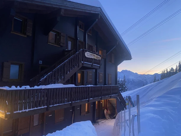 Zugang zum Chalet Cornelia