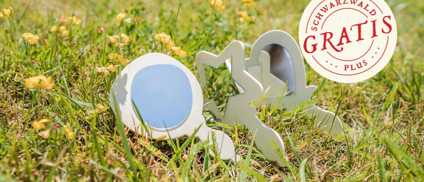 Handspiegel aus Holz