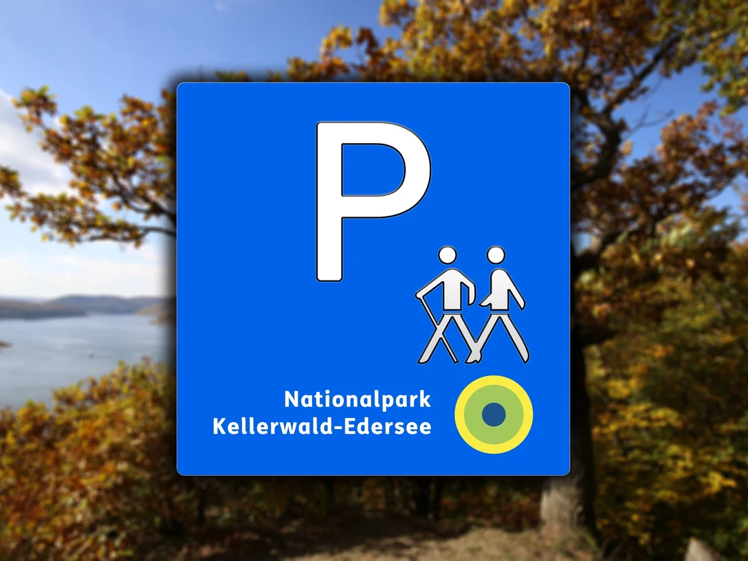 Wanderparkplatz Nationalpark Kellerwald-Edersee Symbolbild