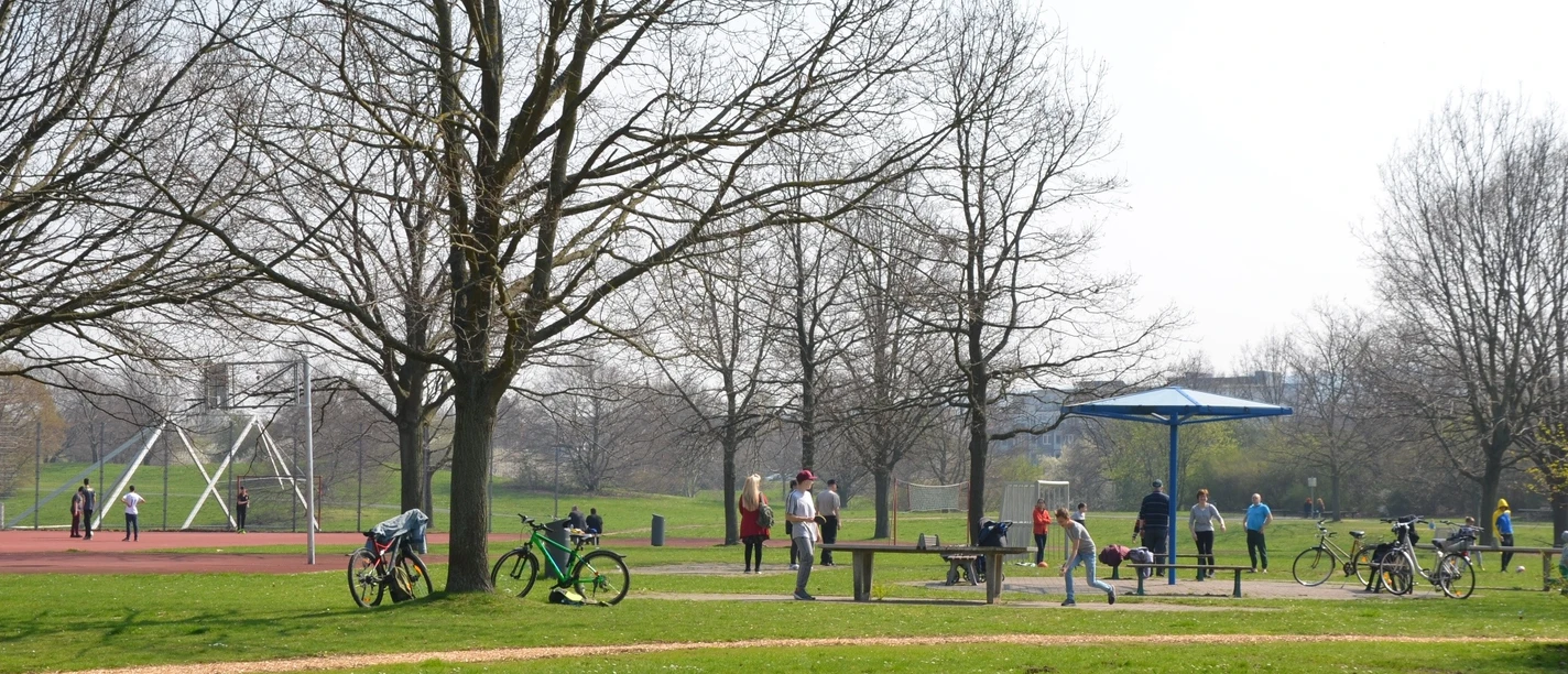 Freisportfläche am Südwestufer des Salzgittersees in Salzgitter-Lebenstedt