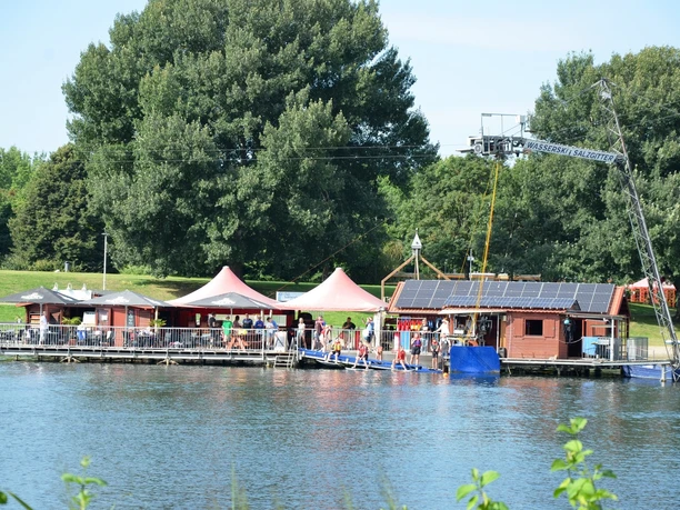 Gastronomie Sonnendeck an der Wasserskianlage am Salzgittersee in Salzgitter-Lebenstedt