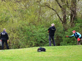 Disc-Golf Parcours auf der Insel im Salzgittersee