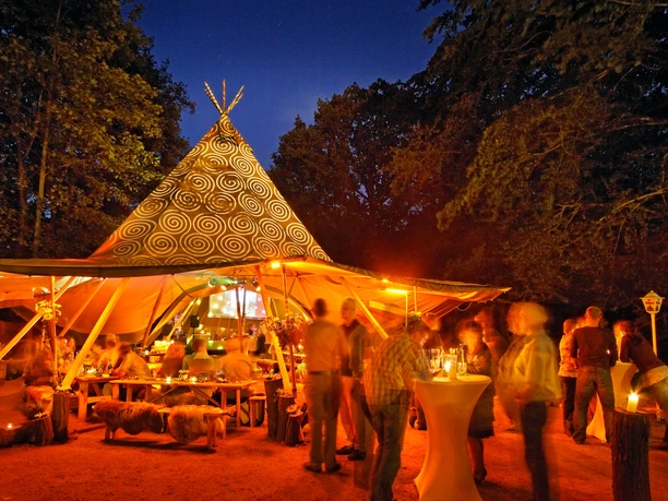AbenteuerPark Potsdam Event-Tipi im AbenteuerPark Potsdam