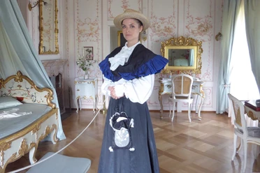 Lady Mildred führt durch Schloss Lenzburg