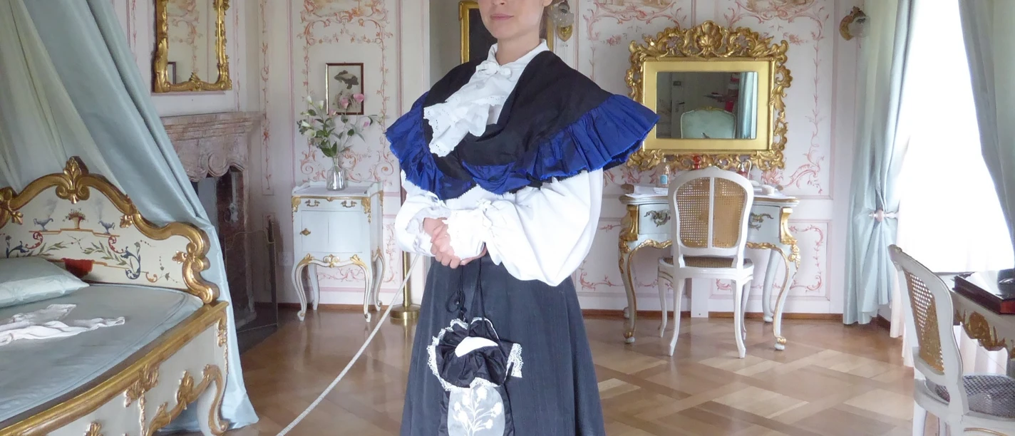 Lady Mildred führt durch Schloss Lenzburg