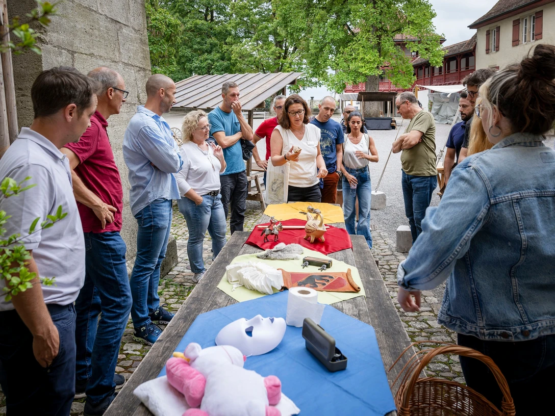 Führung mit ausgewählten Objekten durch Schloss Lenzburg