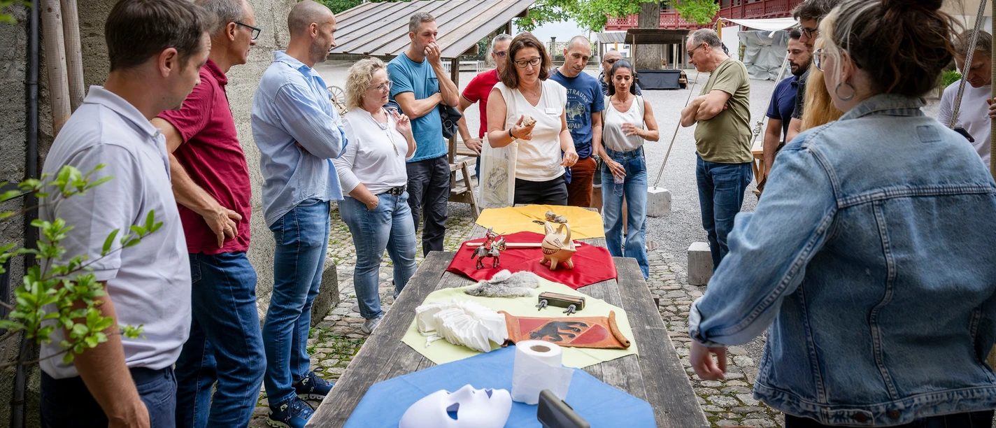 Führung mit ausgewählten Objekten durch Schloss Lenzburg