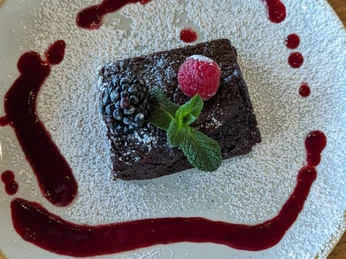 Brownie im Life Deli