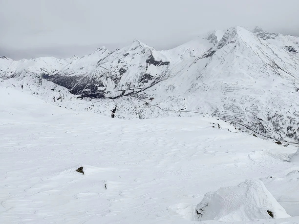 Blick auf den Simplonpass