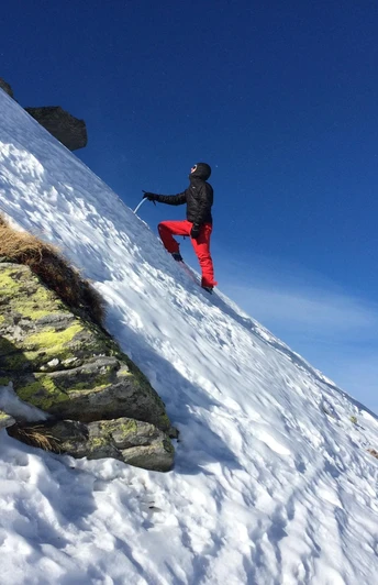 Zum Gpifelgrat des Tochuhorns