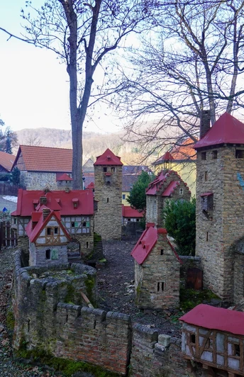 Modell der Lauenburg