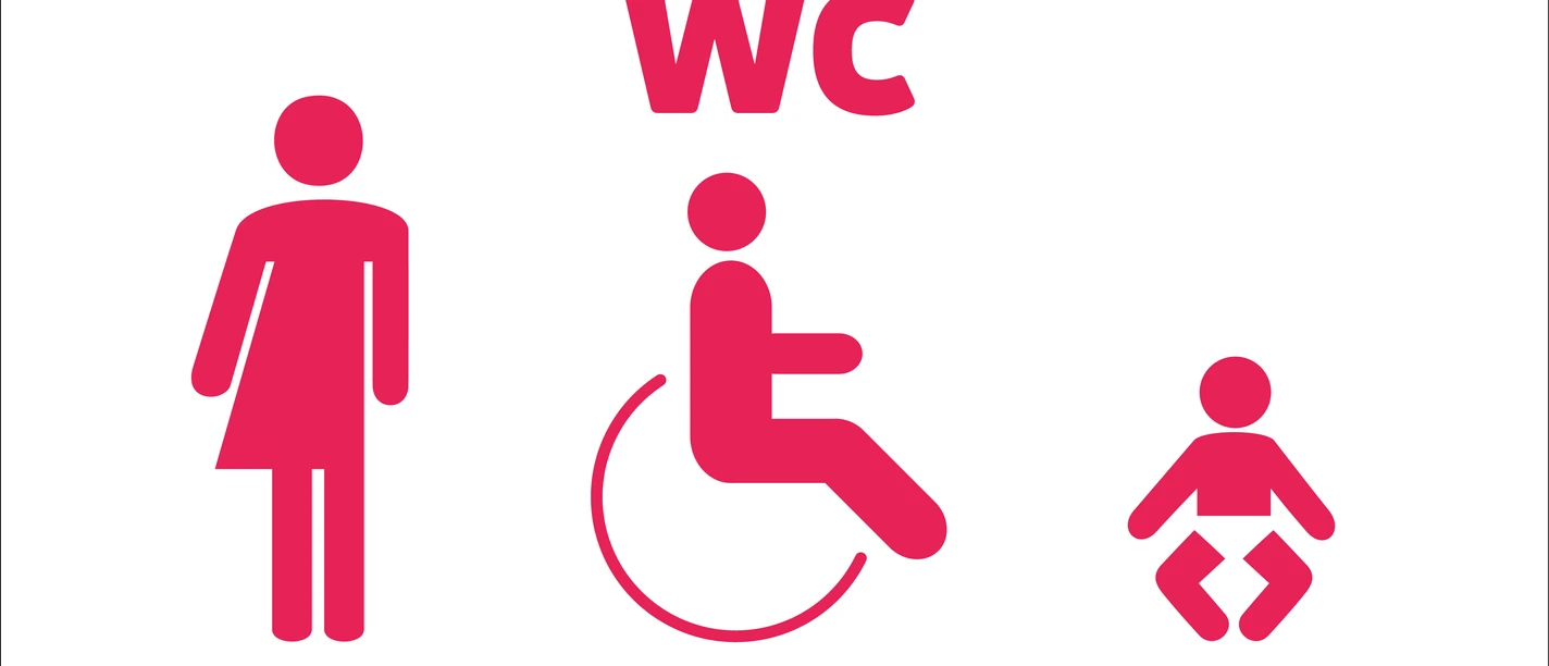 öffentliche Toilette